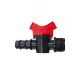 Khởi thủy Van khóa TM-25C Ren 27 ra ống Φ25 mm, Van khóa dây PE LDPE HDPE PVC 3/4″-25 mm
