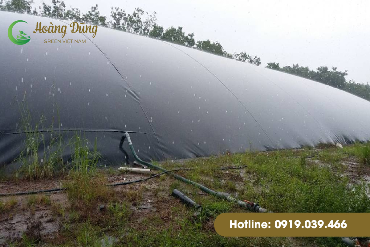 Cách làm túi biogas bằng màng HDPE