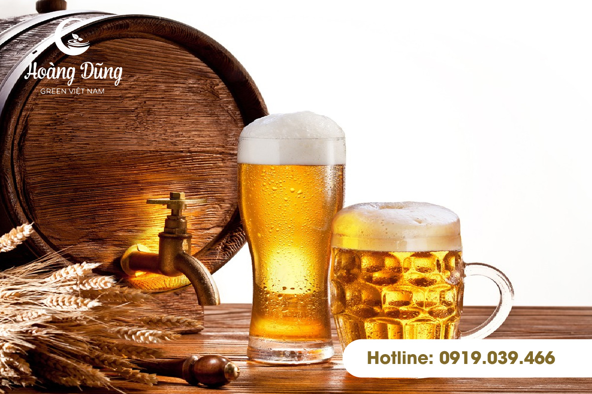 không được tưới Bia chưa pha loãng cho cây trồng