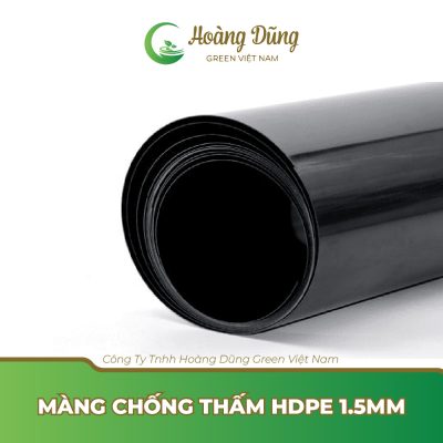 Bạt chống thấm HDPE 1.5mm chính hãng