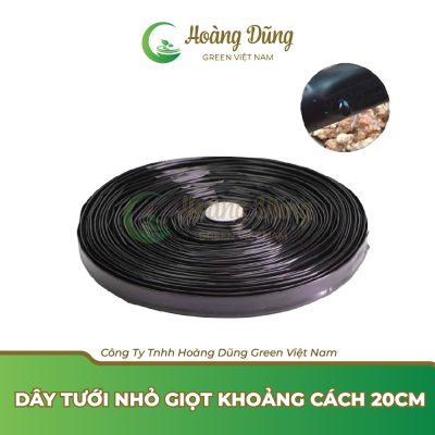 Dây tưới nhỏ giọt​ khoảng cách 20cm